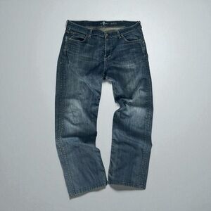 Y2K Seven For All Mankind Austyn Jeans – Straight Leg Designer Denim